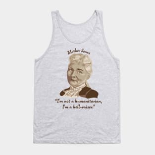 Mother Jones Portrait and Quot Tank Top